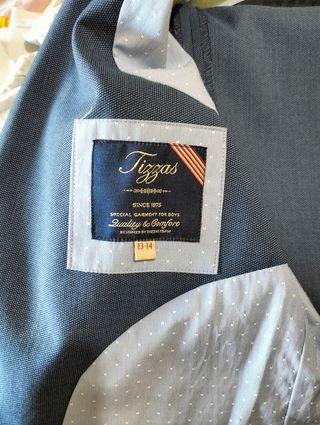 Traje de chaqueta niño