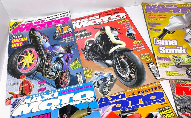 12 Revistas Maxi Moto Tuning Coleccion
