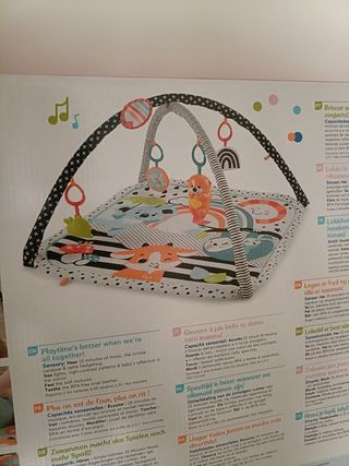 Gimnasio Fisher Price 3 en 1 COMO NUEVO