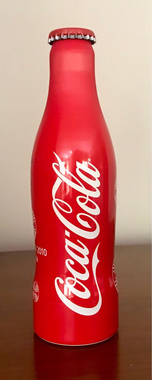 Botella aluminio Coca Cola Xacobeo 2010 Galicia