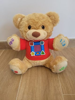 Oso de peluche educativo