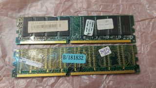5 Memorias DDR1 256mb