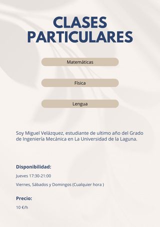 Clases Particulares