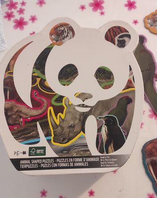 Puzzle WWF animales 