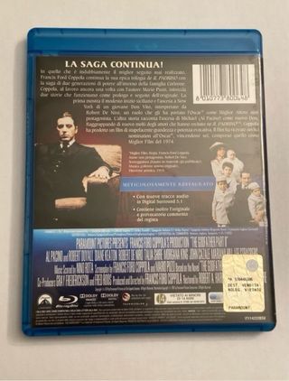El Padrino (The Godfather). Trilogía. Blu ray