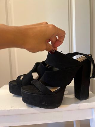 Sandalias de tacón 
