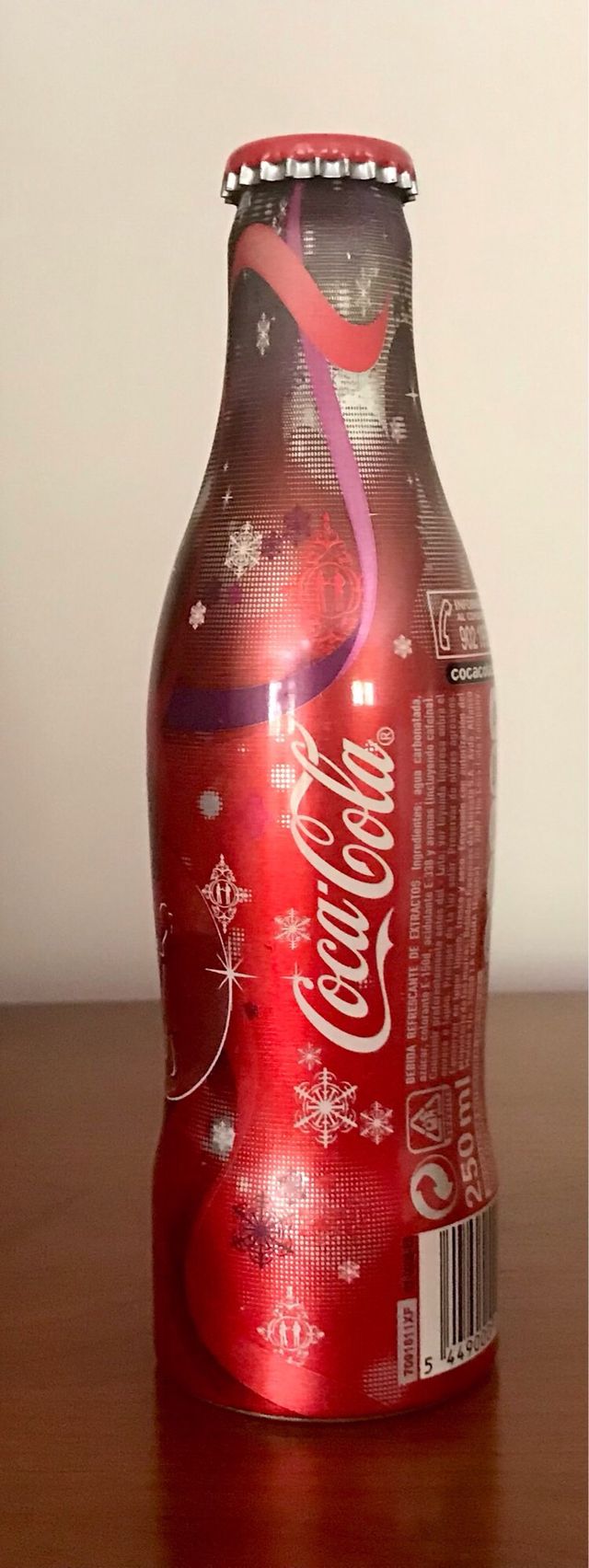 Bottiglia natalizia Coca-Cola, Natale 2007