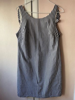 Vestido mini vichy