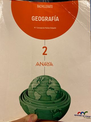 Geografia 2 BACH. ANAYA.