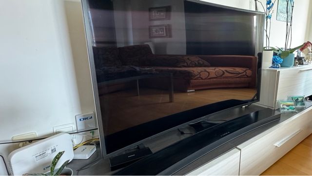 Televisor Smart TV, Samsung curvo 55 pulgadas
