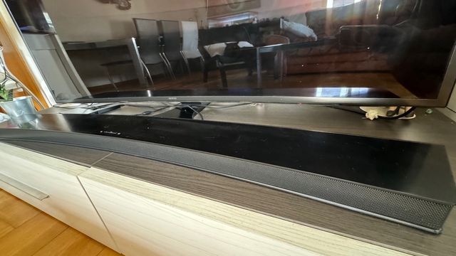 Televisor Smart TV, Samsung curvo 55 pulgadas