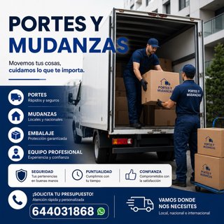 portes y mudanzas
