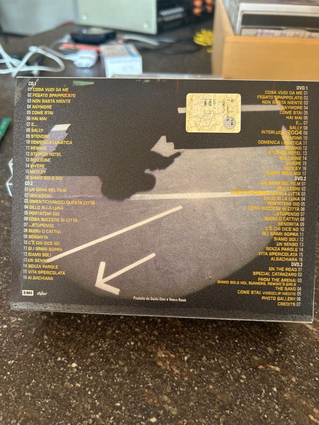 Vasco Rossi cofanetto cd +dvd