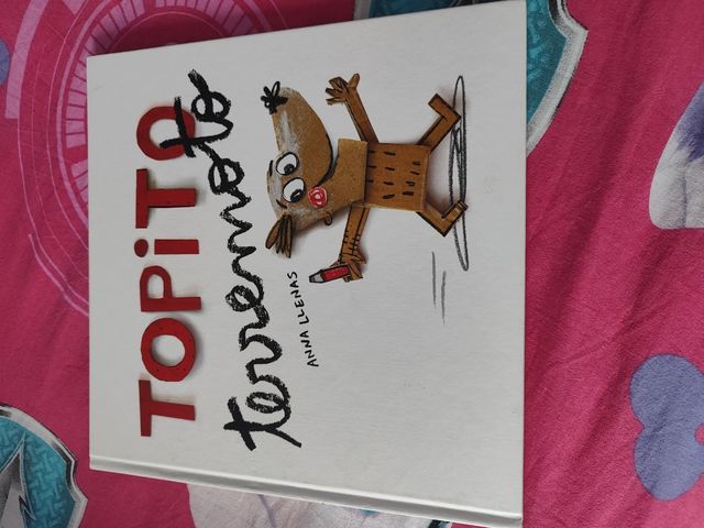 Libro Topito Terremoto