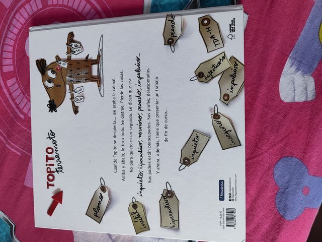 Libro Topito Terremoto