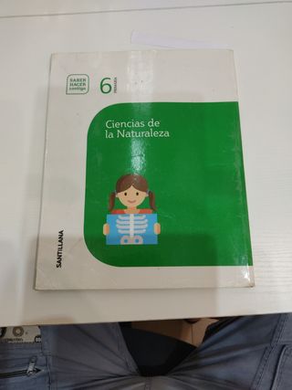 Libro sexto primaria Ciencias Naturaleza
