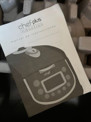 Robot cocina chef plus induction nuevo sin usar