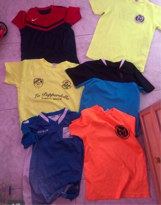 Ropa deportiva niño desde 0,50