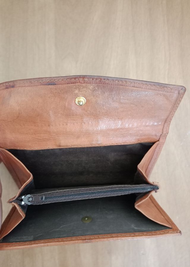 ✅Cartera de mujer de cuero