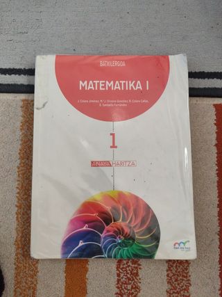 Matematika batxilergoa anaya