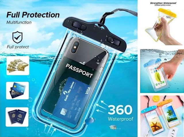 Funda de teléfono para nadar impermeable