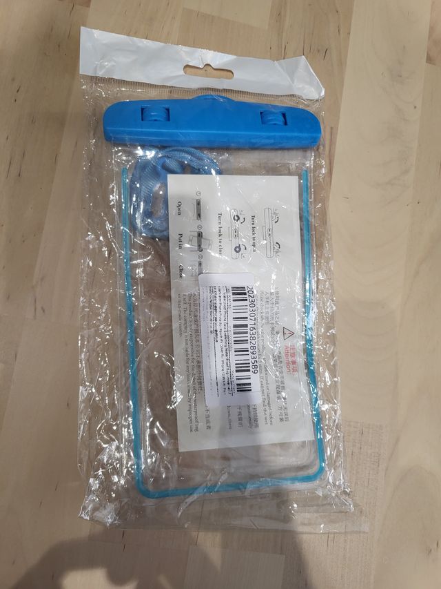 Funda de teléfono para nadar impermeable