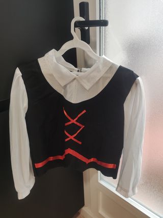 Traje de pastora para cole 