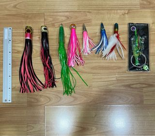 Señuelos de pesca silicona