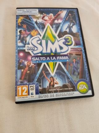 Vídeojuego pc Los Sims 3 Salto a la fama