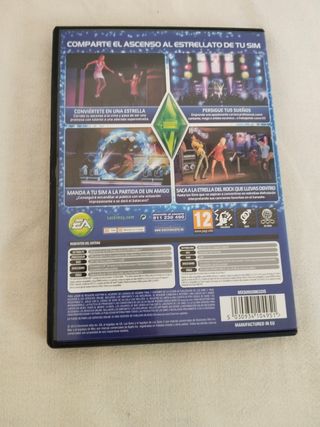 Vídeojuego pc Los Sims 3 Salto a la fama