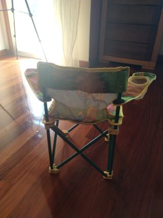 Silla niñ@ camping plegable