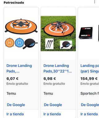 ATERRIZAJE PARA DRONE