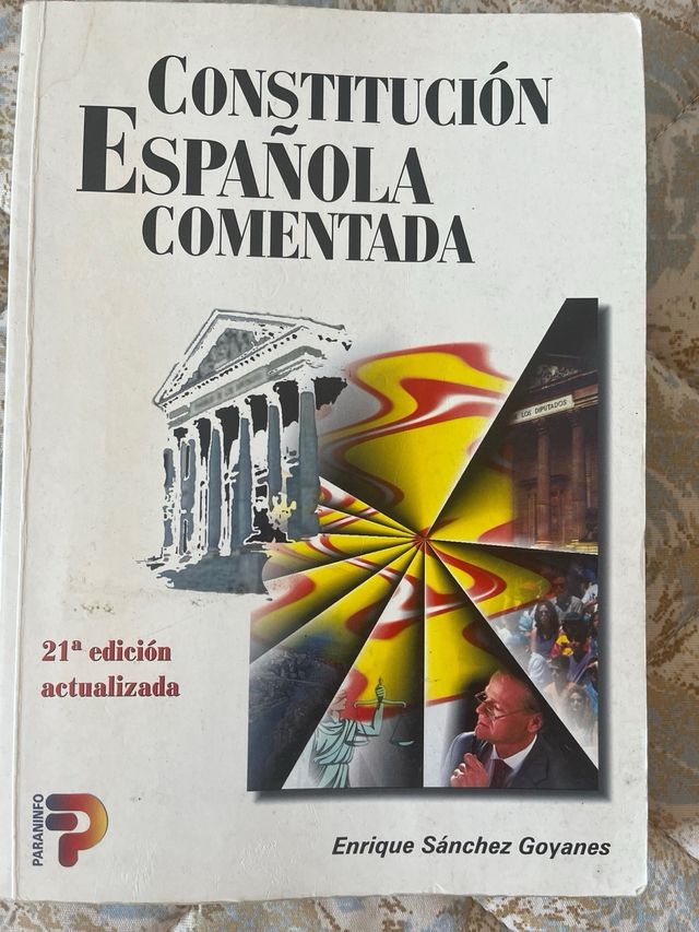 Libro Constitución española