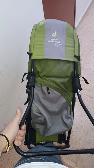 Mochila montaña portabebés