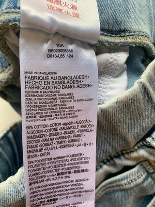 Bermudas Vaqueras Levi’s T-16 (seminuevas)