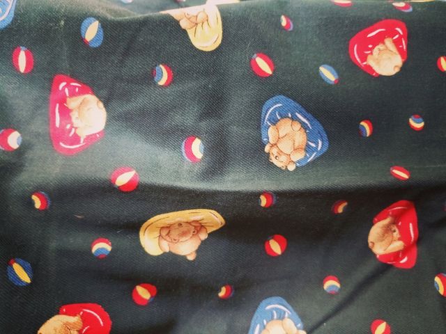 Retal viyela estampada