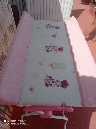 Bañera cambiador bebe