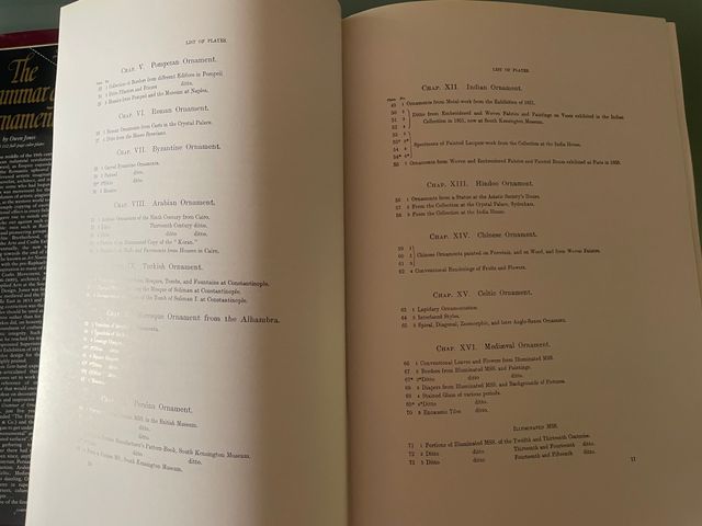 Libro ilustrado de la Historia del Ornamento