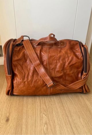 Bolsa de Viaje de Cuero AUTÉNTICO y ARTESANO