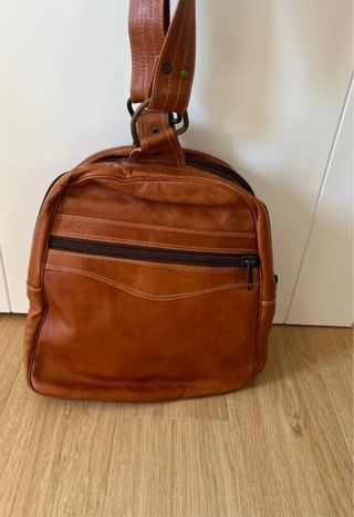 Bolsa de Viaje de Cuero AUTÉNTICO y ARTESANO
