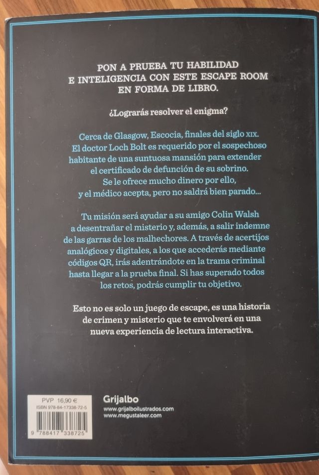 Libro Escape Room