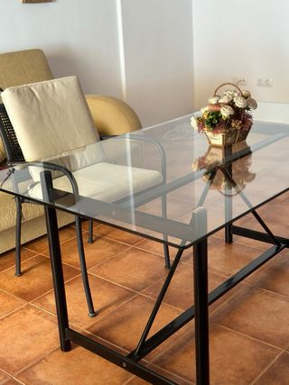 Mesa de Cristal IMPECABLE