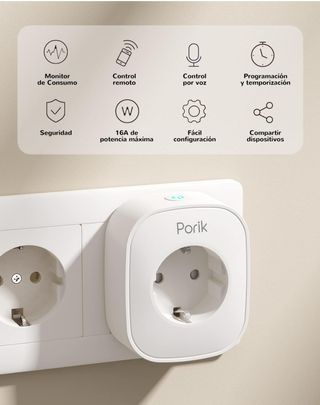 4 unidades Enchufes inteligentes con WiFi 