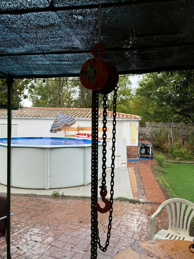 Polea de cadena 4 toneladas