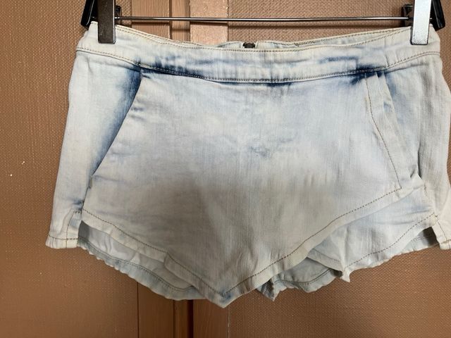 calzedonia Pantaloncini gonns jeans delavè