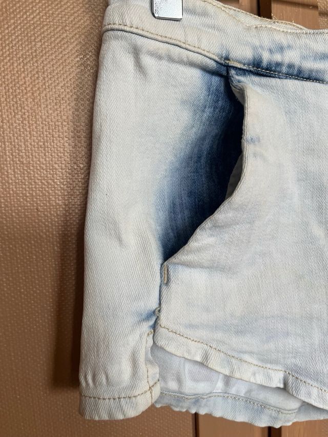 calzedonia Pantaloncini gonns jeans delavè