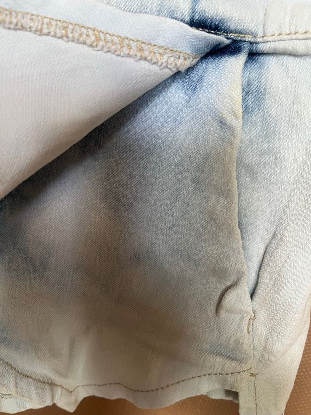 calzedonia Pantaloncini gonns jeans delavè