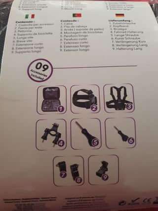 Kit camara de deporte