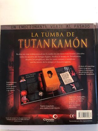 Libro: La tumba de Tutankamón