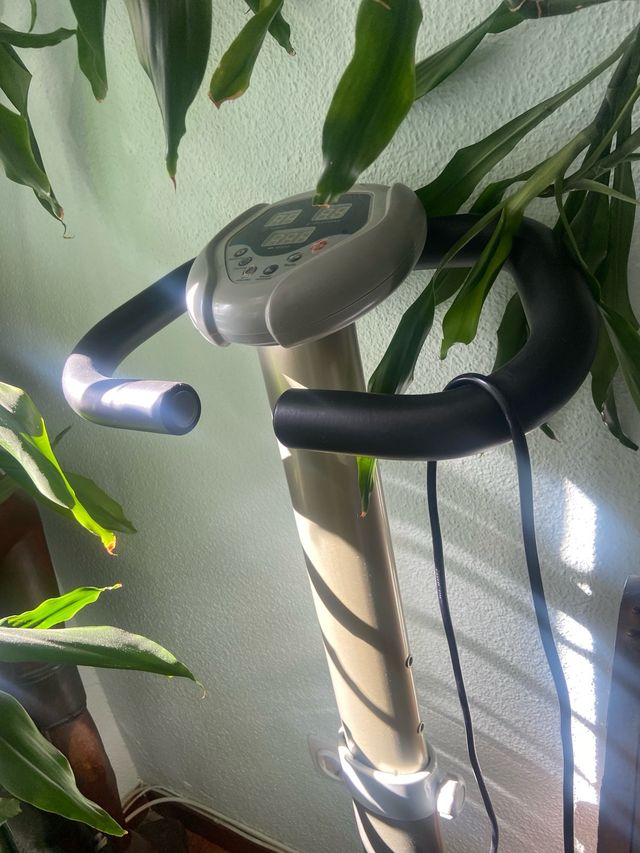 Maquina fitness, ejercicio por vinracion